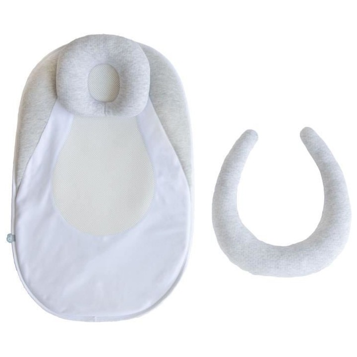 DOMIVA Cale bébé Safety Pad 3D - Coton et Polyester - Coussin de jam