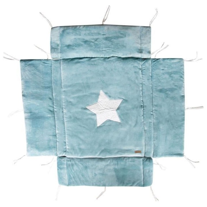 DOMIVA Tour de parc - 100% Polyester - Réversible - Nile - 75x95/100x