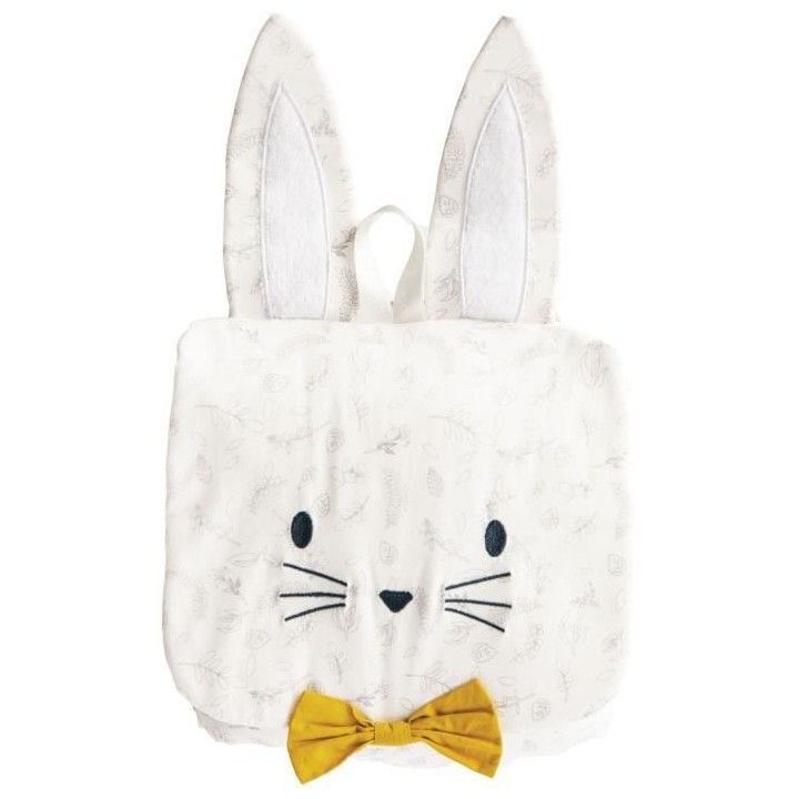 DOMIVA Sac a dos Leafy Bunny - Coton bio & Polyester recylclé - Brete