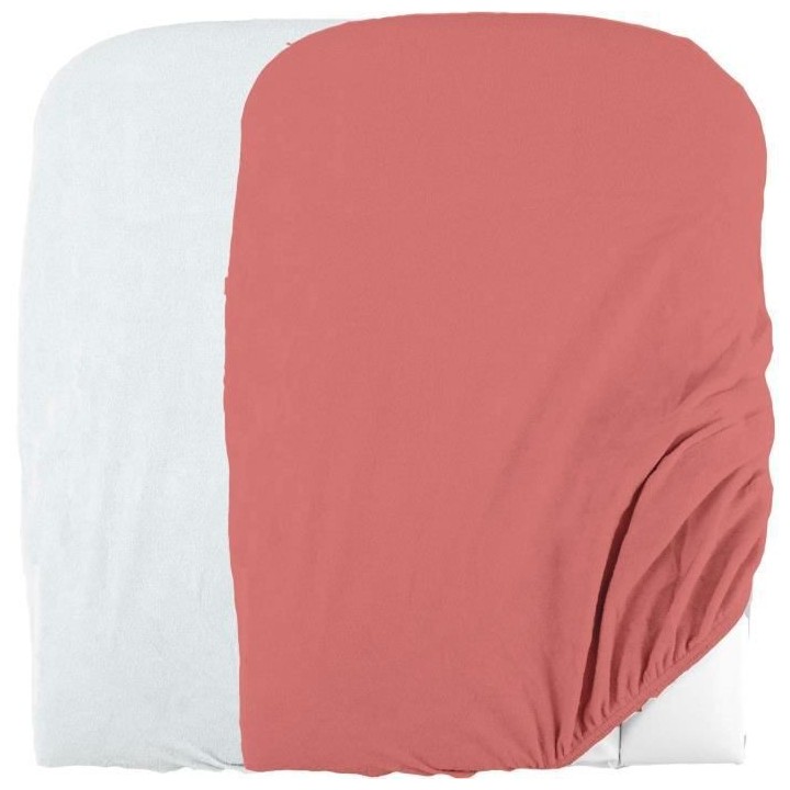 DOMIVA Lot 2 Housses matelas a langer - Eponge polycoton - oeko-Tex -