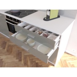 EXTRA - Cuisine comple�te L 300cm - Truffe Laqué