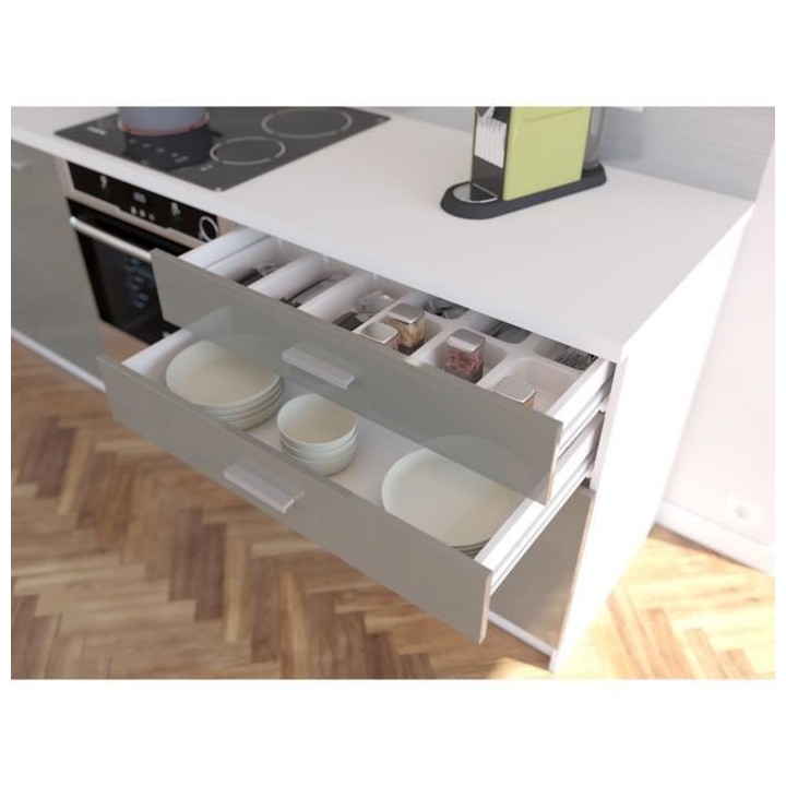 EXTRA - Cuisine comple�te L 300cm - Truffe Laqué