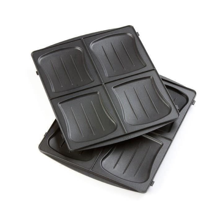 DOMO Appareil a croque-monsieur 1200 W Blanc DO9046C