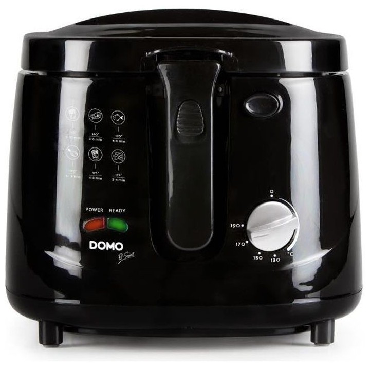 DOMO DO461FR Friteuse électrique classique - Noir