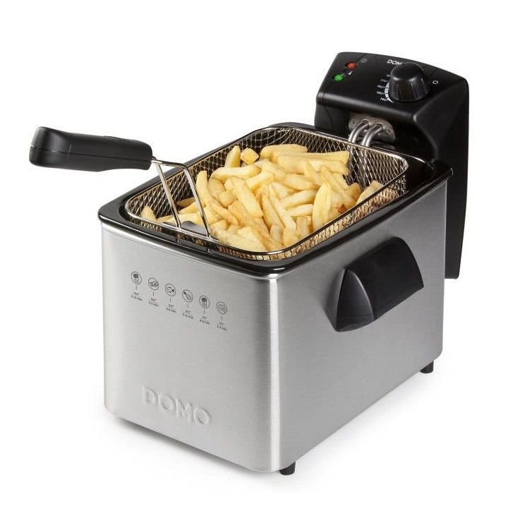 Friteuse DOMO - 4L - 3000W - DO465FR