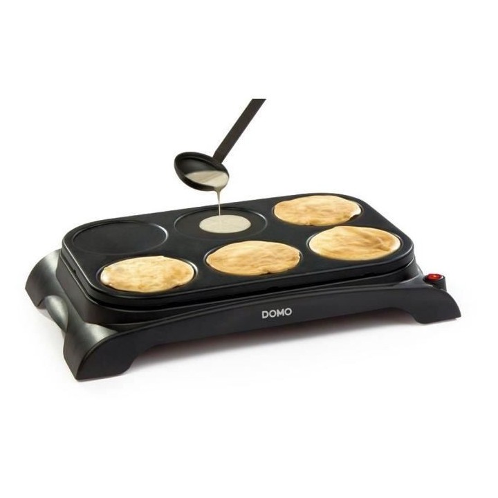 Crepiere DOMO family crepes - 6 personnes - 1000W DO8709P