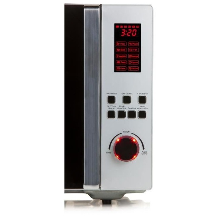 DOMO DO1059CG Micro-ondes combiné 42L - 3-en-1 : Micro ondes 1000W, g