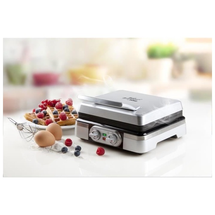 DOMO DO9149W Gaufrier électrique - Inox