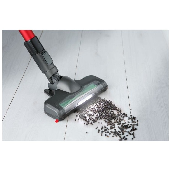 DOMO DO222SV - Aspirateur balai 2-en-1 sans fil - Systeme cyclonique -