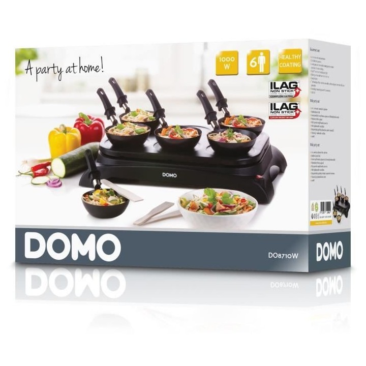Set gourmet DOMO - 6 personnes - 1000W - DO8710W