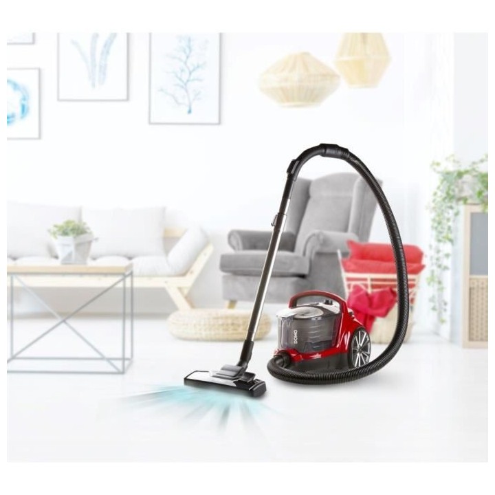 DOMO DO7292S - Aspirateur traineau sans sac - 2L - Puissance d'aspirat