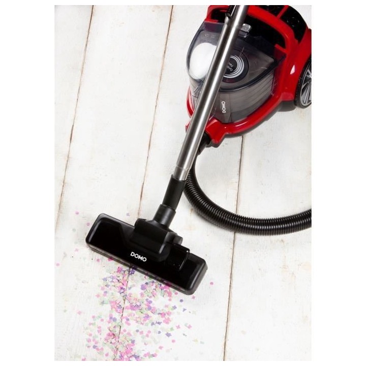 DOMO DO7292S - Aspirateur traineau sans sac - 2L - Puissance d'aspirat