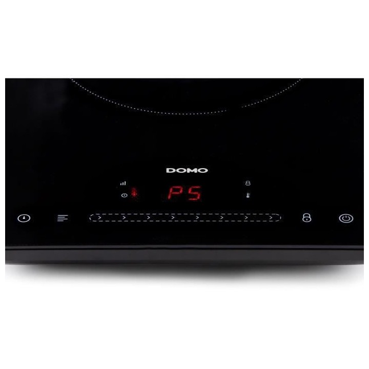 DOMO DO332IP - Plaque a induction 1 feu - 2000W - Touchscreen - Minute