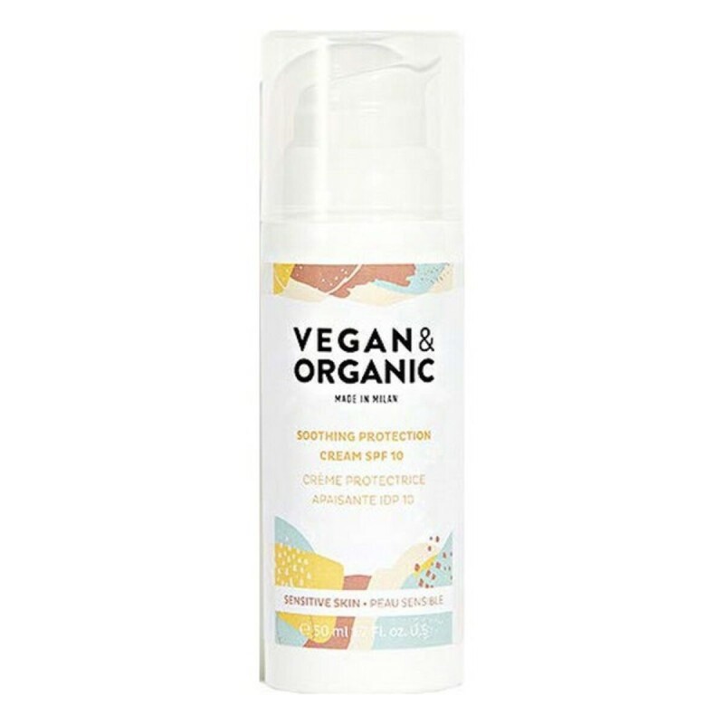 Crème visage Soothing Protection Vegan & Organic Spf10 (50 ml)