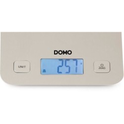 DOMO DO9239W - Balance culinaire éléctronique - Tare - Arret auto - Jusqu'a 1 gramme pres - Plateau de pesage inox