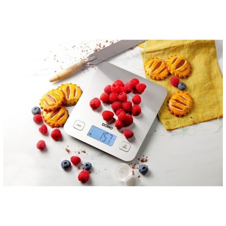 DOMO DO9239W - Balance culinaire éléctronique - Tare - Arret auto -