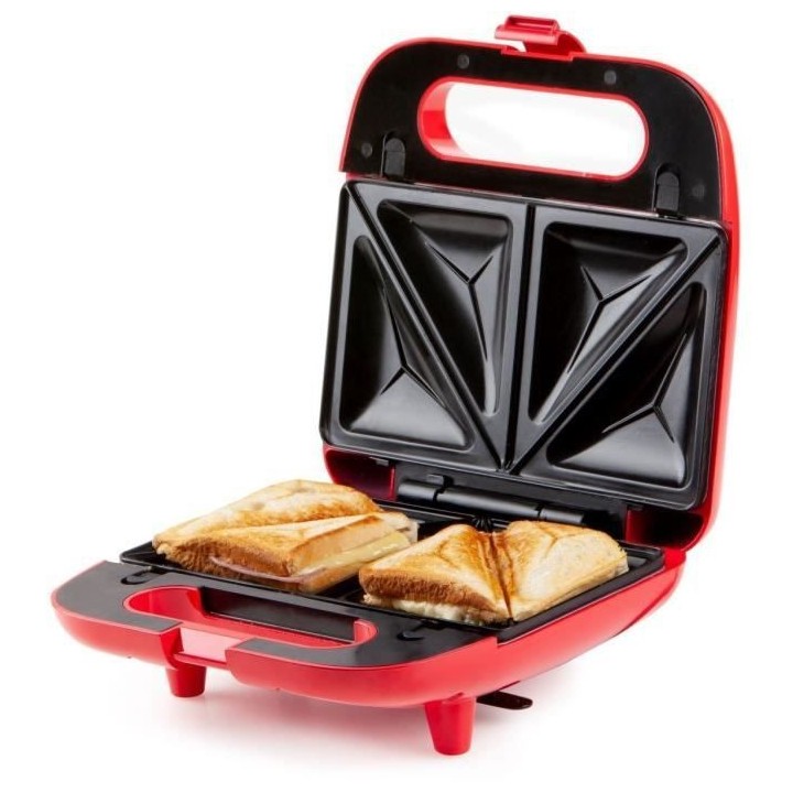 DOMO - DO9242W - Appareil a croque monsieur - 5 en 1 - 5 jeux de plaqu