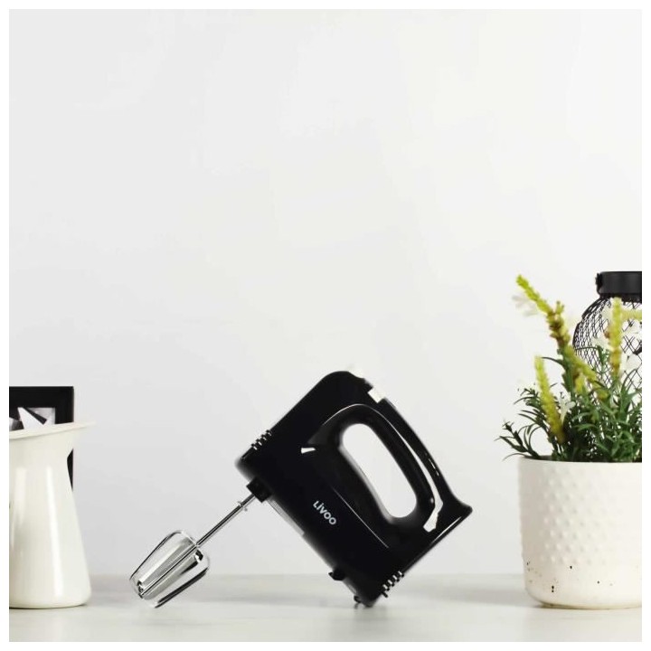 LIVOO DOP162N Batteur électrique – Noir