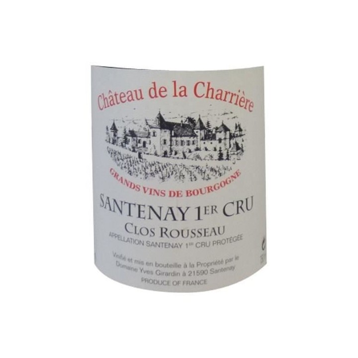 Magnum Château de la Charriere Clos Rousseau 2020 Santenay 1er Cru -