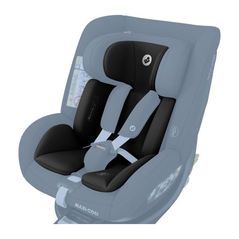 Réducteur nouveau-né pour siege auto MAXI COSI Mica Eco i-Size, Groupe 0+/1, pivotant 360°, Isofix, Black