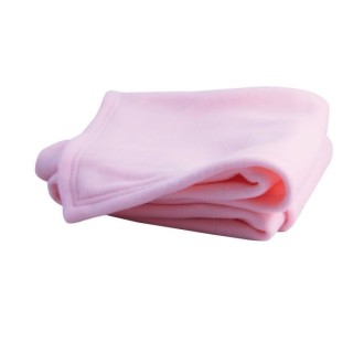 DOMIVA Couverture Polex - 100% Polyester - Polaire - Rose - 75 x 100 c