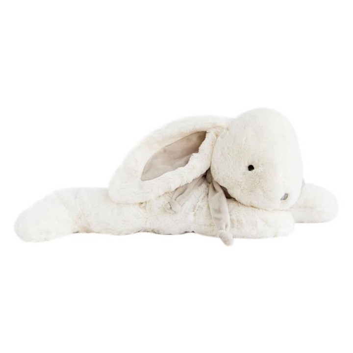 DOUDOU ET COMPAGNIE Lapin Bonbon - Lapin Bonbon Taupe 75cm + Coffret