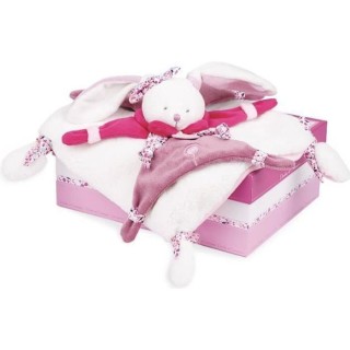 DOUDOU ET COMPAGNIE Cerise et Petit Chou - Doudou Cerise Le Lapin