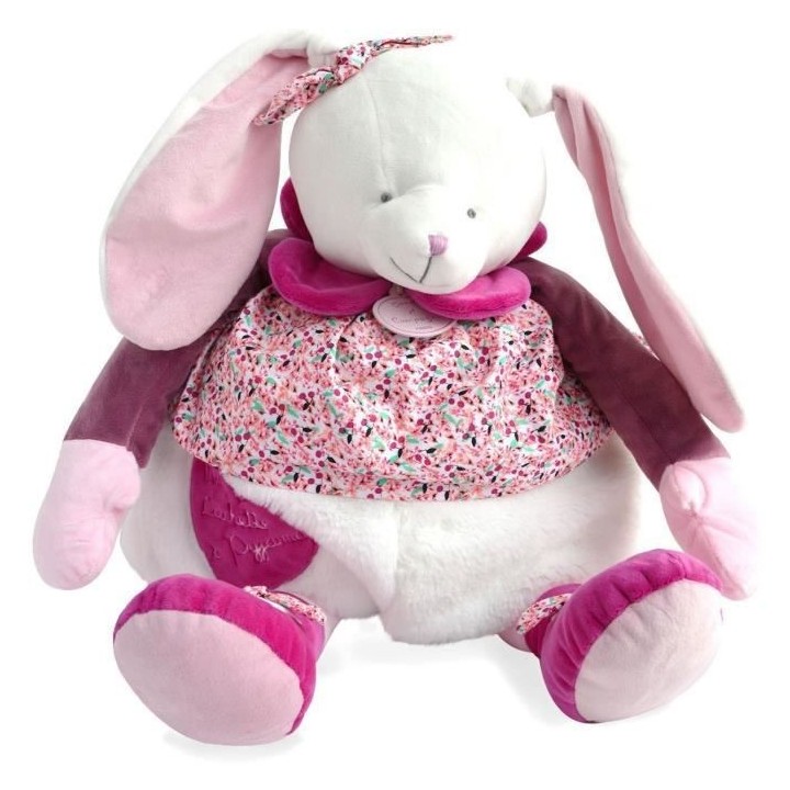 DOUDOU ET COMPAGNIE Cerise et Petit Chou - Range-pyjama Cerise Le Lapi
