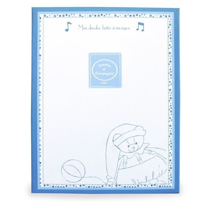 DOUDOU ET COMPAGNIE Cerise et Petit Chou - Boîte a musique Ours Petit