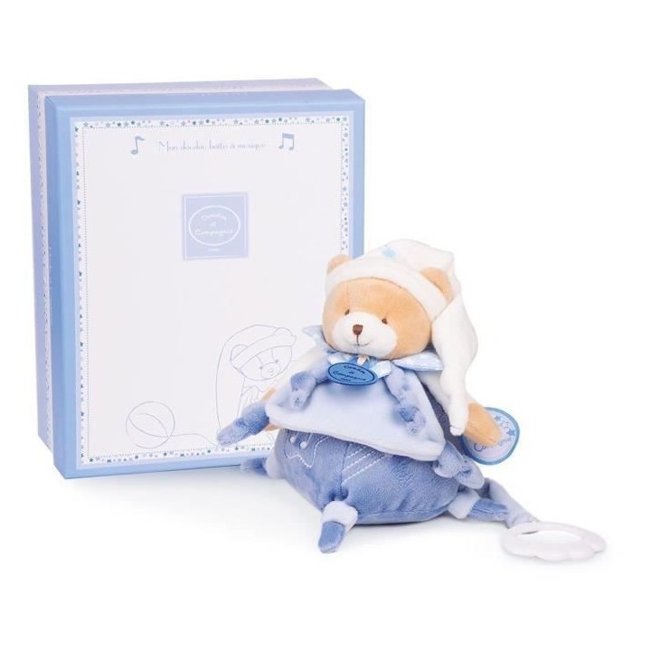 DOUDOU ET COMPAGNIE Cerise et Petit Chou - Boîte a musique Ours Petit