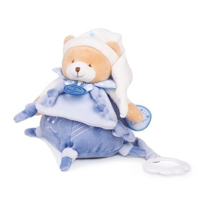 DOUDOU ET COMPAGNIE Cerise et Petit Chou - Boîte a musique Ours Petit