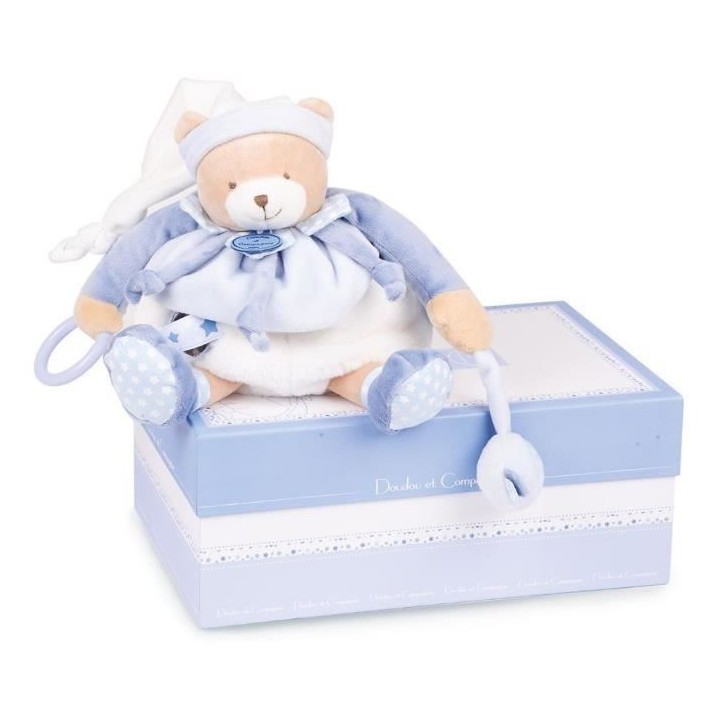 DOUDOU ET COMPAGNIE Cerise et Petit Chou - Pantin d'Activités Ours Pe