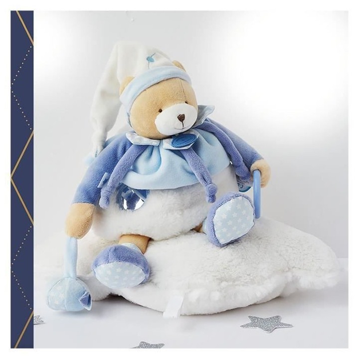 DOUDOU ET COMPAGNIE Cerise et Petit Chou - Pantin d'Activités Ours Pe