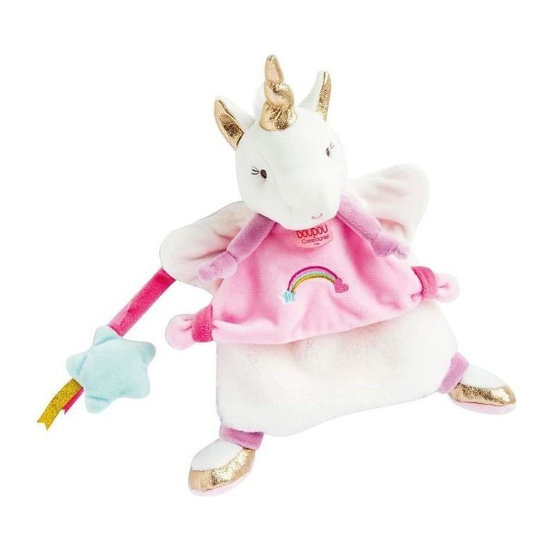 DOUDOU ET COMPAGNIE Licorne - Marionnette