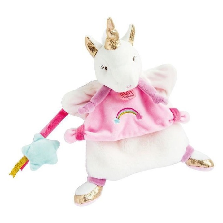 DOUDOU ET COMPAGNIE Licorne - Marionnette