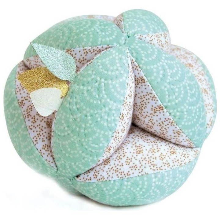 DOUDOU ET COMPAGNIE Lapin de sucre - Balle De Préhension avec hochet