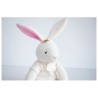 DOUDOU ET COMPAGNIE Lapin Fleurs - Pantin