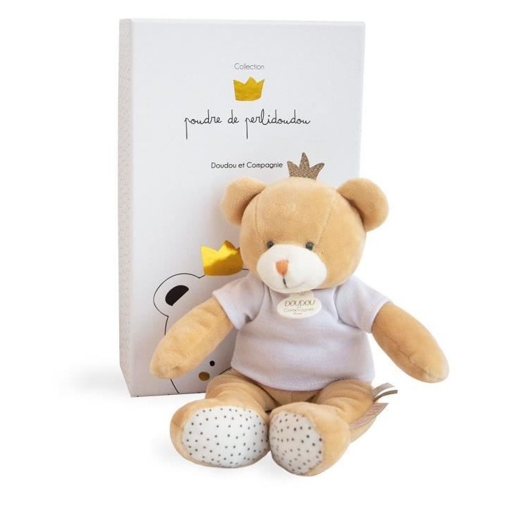 DOUDOU ET COMPAGNIE Ours petit roi - Pantin