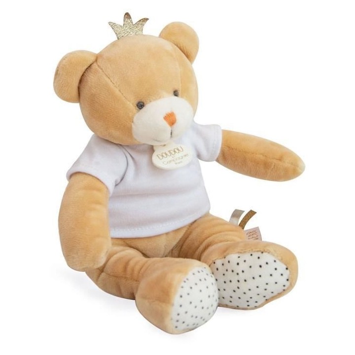 DOUDOU ET COMPAGNIE Ours petit roi - Pantin