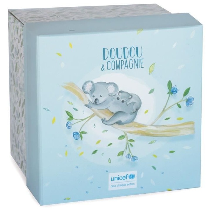 Doudou et Compagnie -UNICEF PANTIN AVEC DOUDOU attache-sucette – Koa