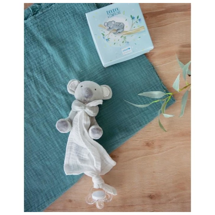Doudou et Compagnie -UNICEF PANTIN AVEC DOUDOU attache-sucette – Koa