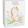 Doudou et Compagnie -UNICEF BEBE et MOI - Kangourou - 25 cm - Beige - boite cadeau- DC3793