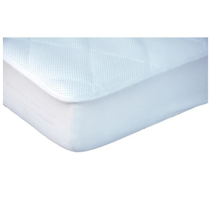 DOMIVA Alese Nova - 100% Polyester - Maille 3D - Blanc - 60 x 120 cm