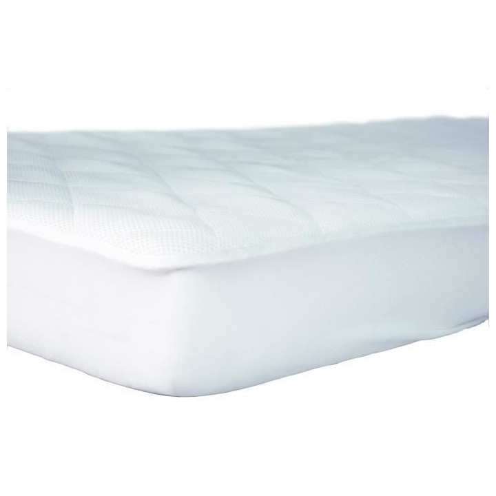 DOMIVA Alese Toucan - 100% Polyester - Maille 3D - Blanc - 70 x 140 cm