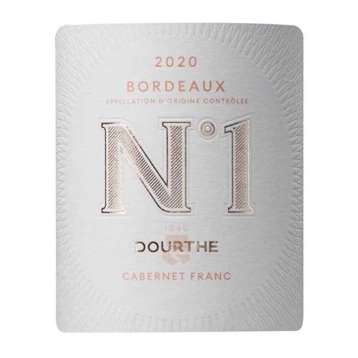 Dourthe N°1 2020 Bordeaux - Vin rosé de Bordeaux