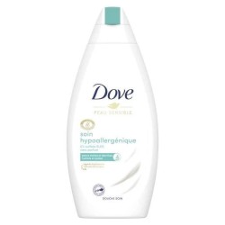 Lot de 12 x 400 ml - DOVE Gel Douche Soin Hypoallergénique