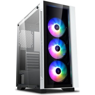 DEEPCOOL BOITIER PC MATREXX 55 V3 ADD - Moyen Tour - RGB 3F - Blanc -