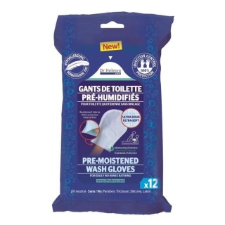 LCH - Gants de Toilettes jetables pré-humidifiés plastifiés Infecti