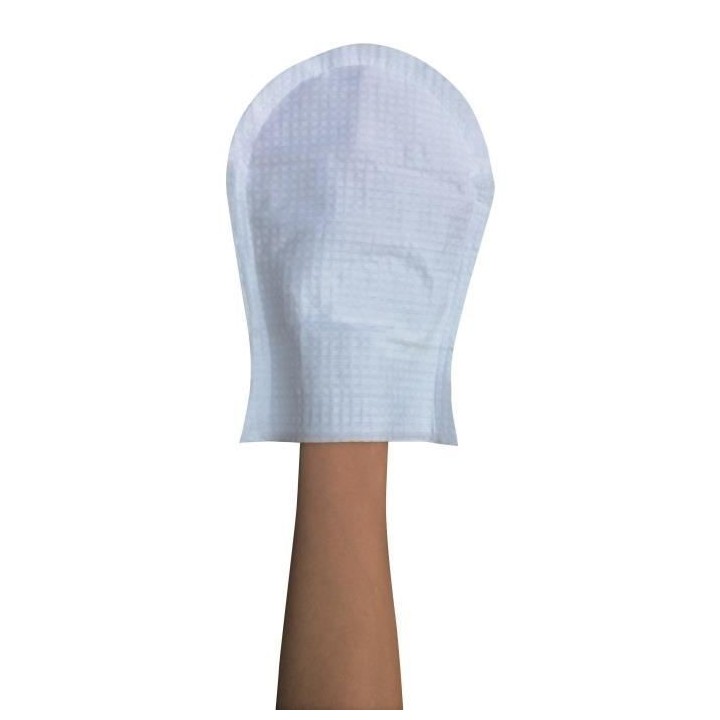 LCH - Gants de Toilettes jetables pré-humidifiés plastifiés Infecti