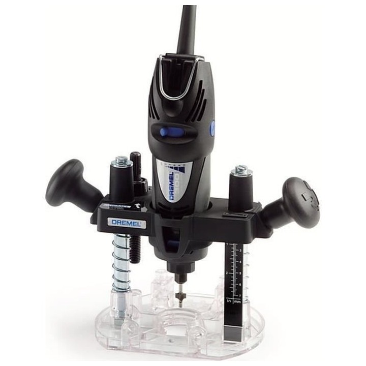 Adaptation défonceuse plongeante DREMEL 335 - Pour outil multi-usage